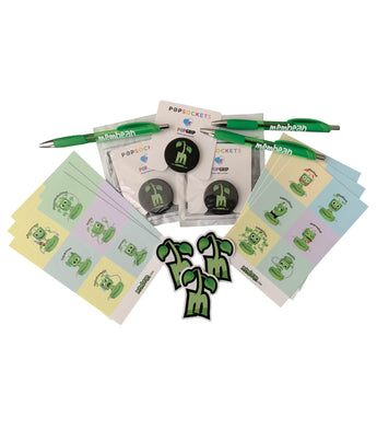 Pop Sockets, Stickers, & Pens - Party Pack (15 pieces)