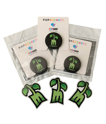 Pop Sockets & Bubble Cut Stickers 3-Pack