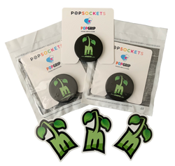 Pop Sockets & Bubble Cut Stickers 3-Pack